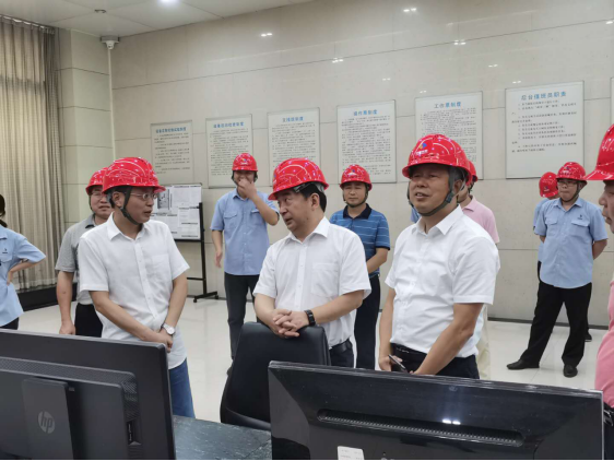 省国资委主任丛培模带队督导检查株洲航电分星空体育（China）官方网站防洪防汛工作